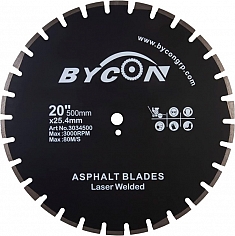 Алмазный сегментный диск Bycon Laser Asphalt 500 мм Алмазный сегментный диск Bycon Laser Asphalt 500 мм