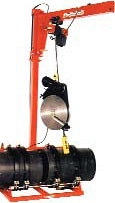 Подъемное устройство машины для сварки полиэтиленовых труб Rothenberger Roweld P 500 B Professional / Premium / Premium CNC