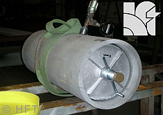 Применение алюминиевой заглушки для труб Huntingdon Fusion Techniques PSP4750