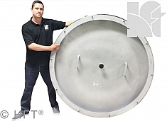 Размеры стальных заглушек для труб Huntingdon Fusion Techniques PSPR0550